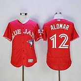 Toronto Blue Jays #12 Roberto Alomar Red 2016 Flexbase Collection Canada Day Stitched Jersey,baseball caps,new era cap wholesale,wholesale hats